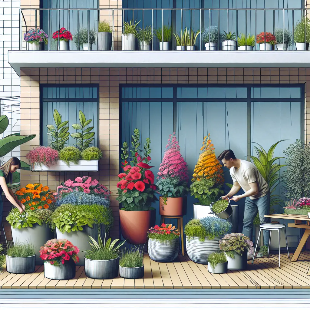 Container Gardening for Beginners: Transforming Patios and Balconies